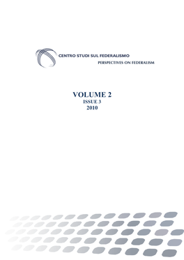 Volume 2 Issue 3 2010