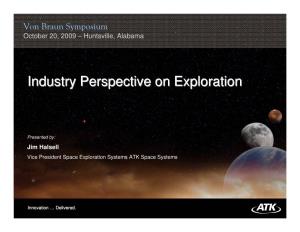 Industry Perspective on Exploration