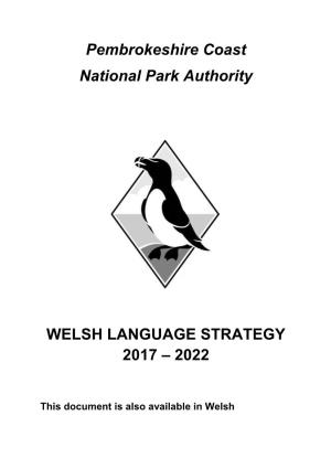 Welsh Language Strategy 2017-2022