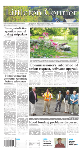 THE LITTLETON COURIER, WEDNESDAY, AUGUST 21, 2013 Local News