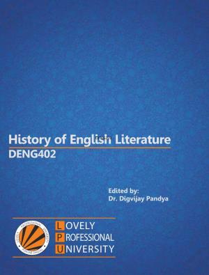 HISTORY of ENGLISH LITERATURE Edited by Dr