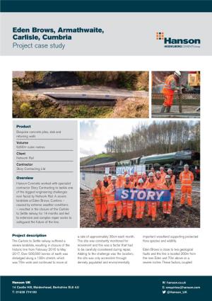 Eden Brows, Armathwaite, Carlisle, Cumbria Project Case Study