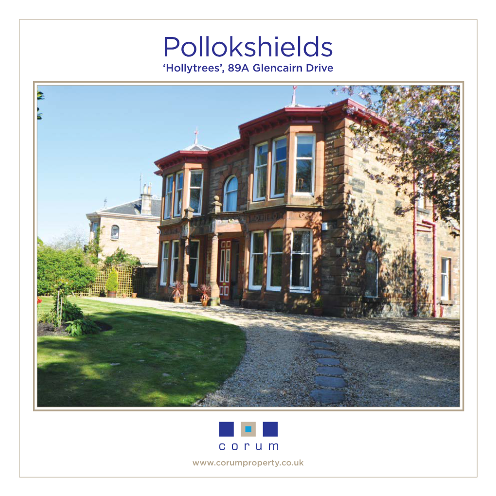 Pollokshields ‘Hollytrees’, 89A Glencairn Drive