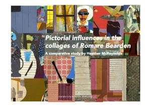 Pictorial Influences in the Collages of Romare Bearden
