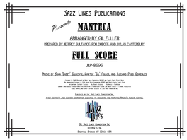 Manteca Full Score