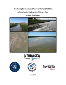A Mesohabitat Study on the Niobrara River Revised Final Report
