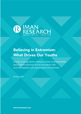 Believing in Extremism: What Drives Our Youths