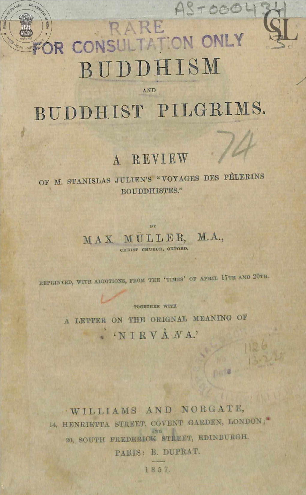 Buddhist Pilgrims