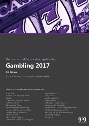 Gambling 2017 3Rd Edition