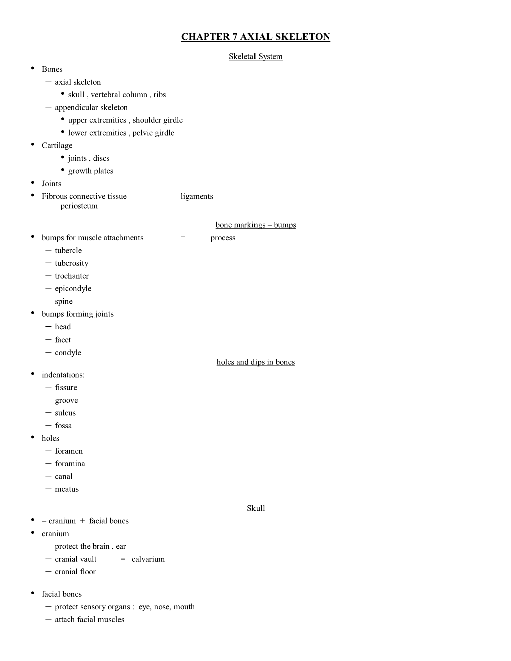 Ch07a Axial Skeleton