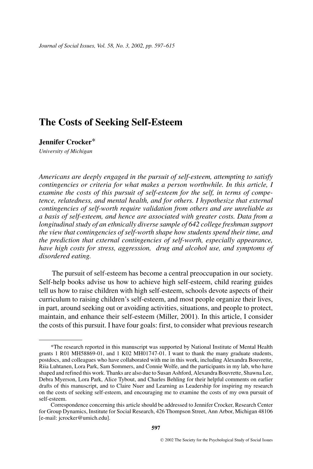 the-costs-of-seeking-self-esteem-jennifer-crocker-university-of