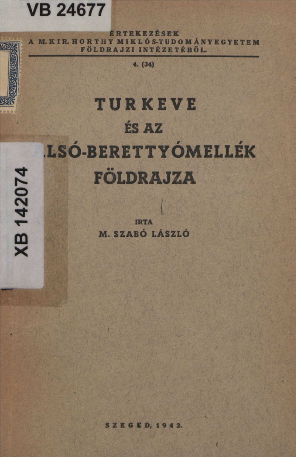 Vb 24677 Turkeve Lsó-Berettyómellék