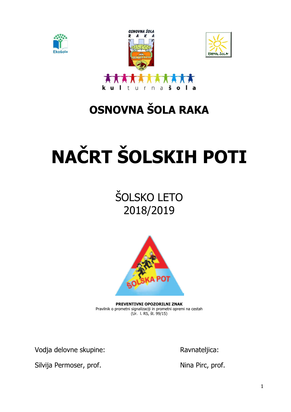 Načrt Šolskih Poti