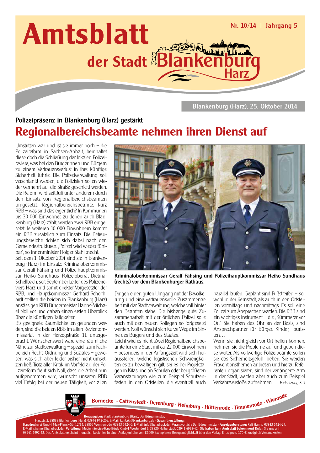 Amtsblatt Nr