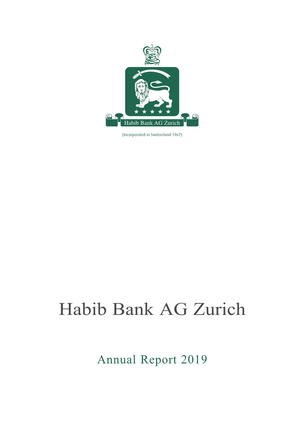 Annual Report 2019