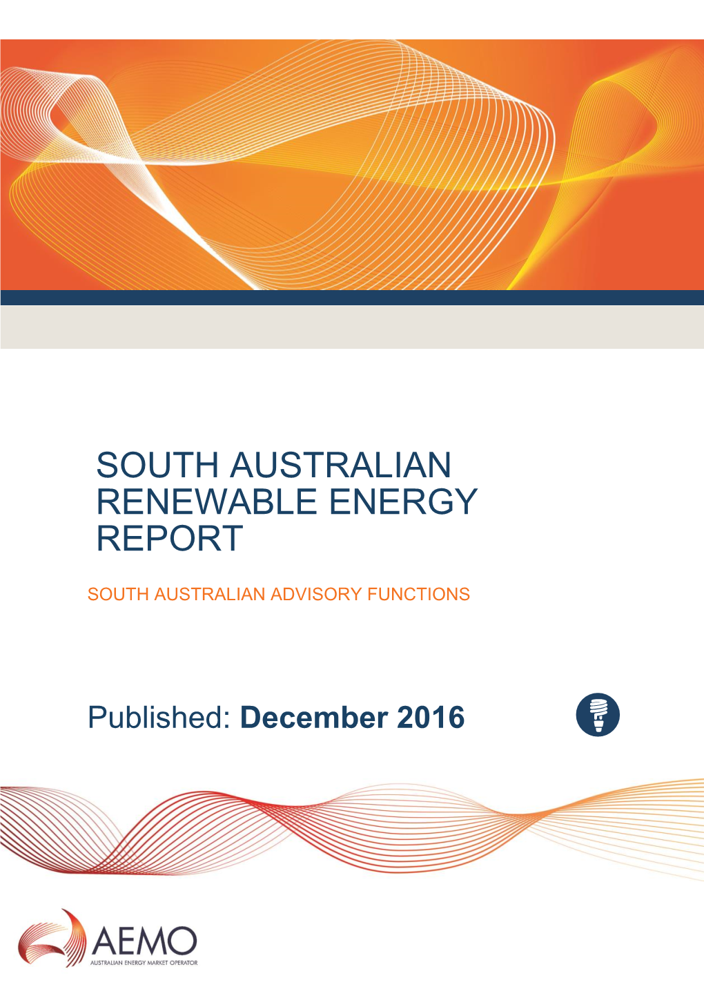 South Australian Renewable Energy Report