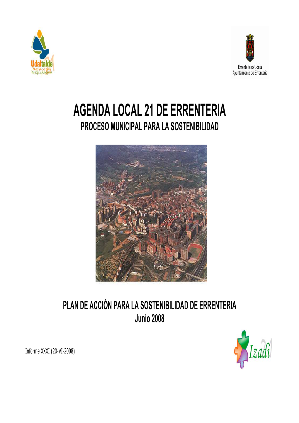 Agenda Local 21 De Errenteria Proceso Municipal Para La Sostenibilidad