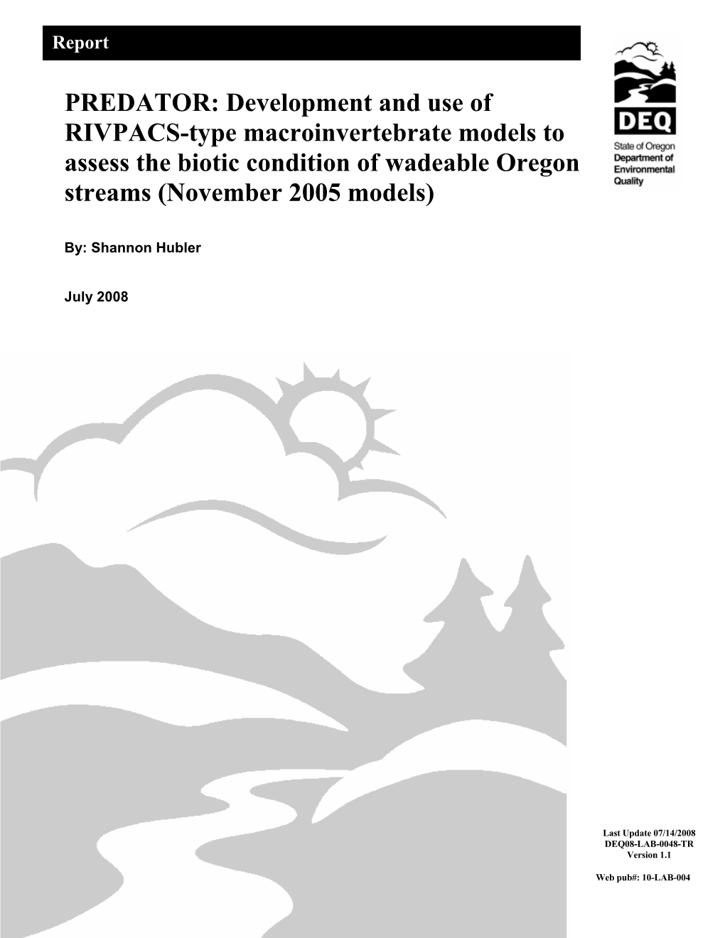 Predator Technical Report