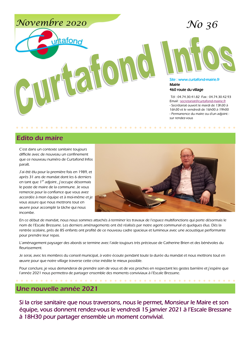 Curtafond Infos Novembre 2020.Pub