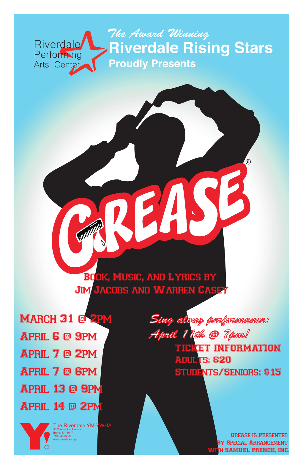 Grease Book, Music, and Lyrics by JIM JACOBS & WARREN CASEY