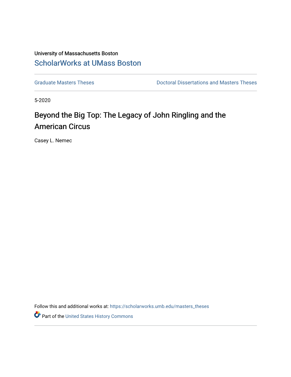 The Legacy of John Ringling and the American Circus