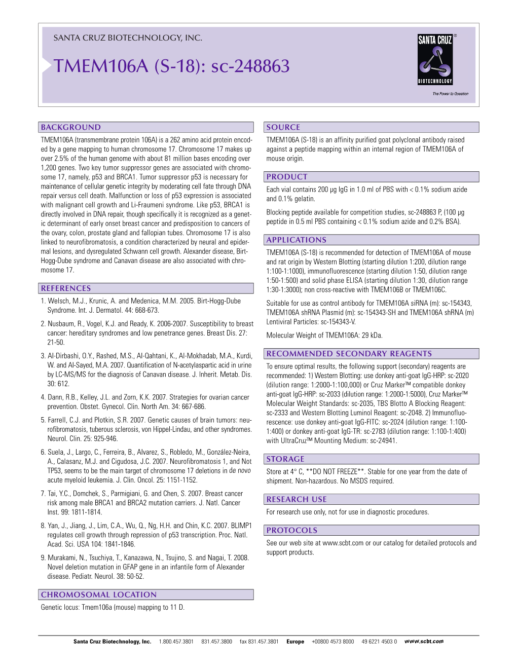 Datasheet Blank Template