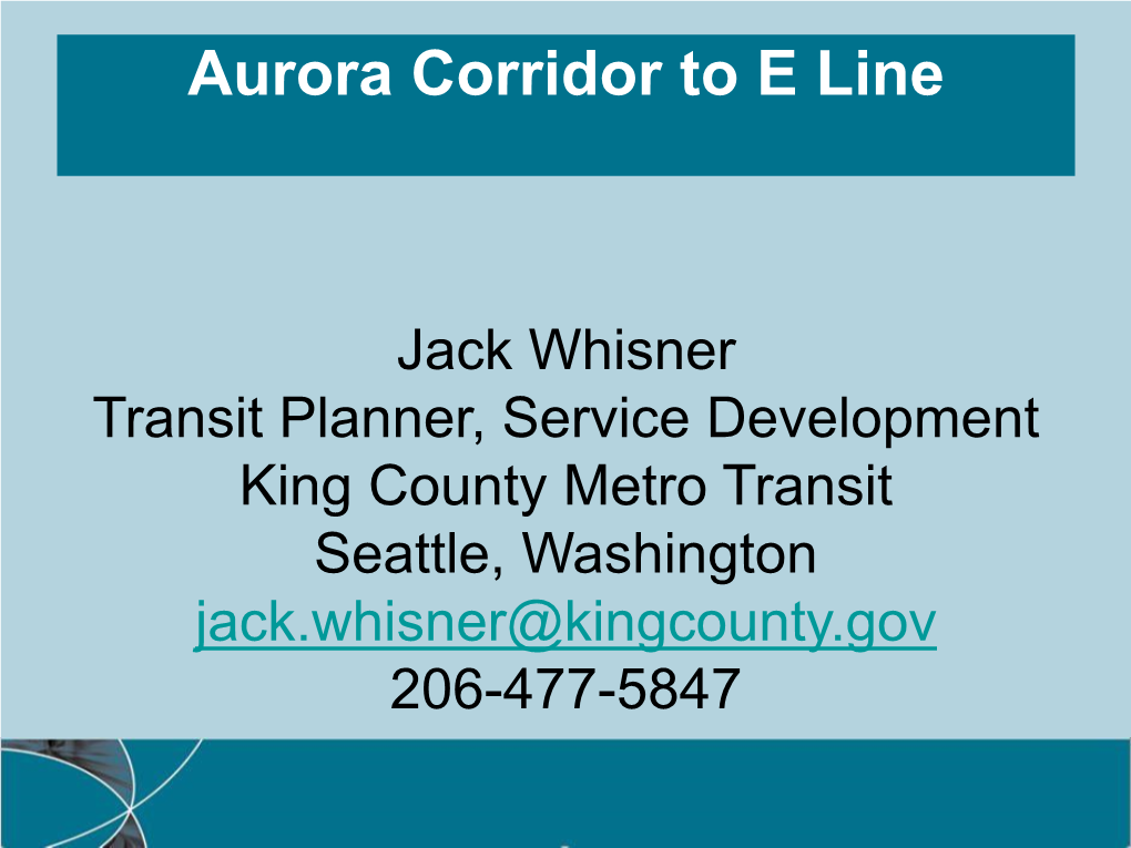 Rapidride Implementation Update