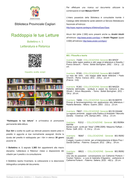 Raddoppia-Le-Tue-Letture-Bollettino-N-1