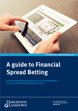 A Guide to Financial Spread Betting
