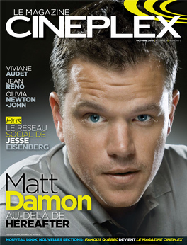 Le Magazine Cineplex