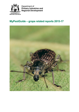 Mypestguide – Grape Related Reports 2015-17