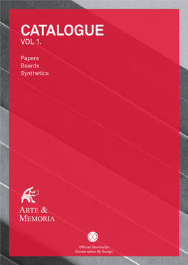 Catalogue Vol 1