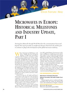 Microwaves in Europe Overview