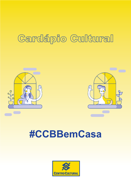 Cardápio Cultural CCBB