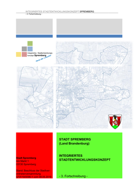 STADT SPREMBERG (Land Brandenburg) INTEGRIERTES