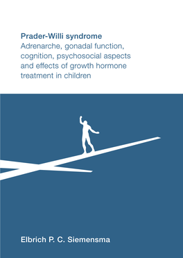 Prader-Willi Syndrome Adrenarche, Gonadal Function, Cognition