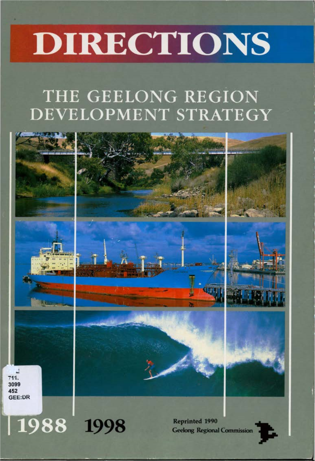 Reprinted 1990 ...Geebtg Regional Commission