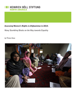 Assessing Women's Rights in Afghanistan in 2014