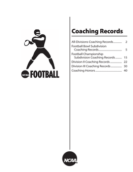 2014 06 Coaching Records.Indd