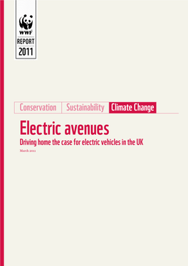 Electric Avenues Driving Home the Case for Electric Vehicles in the UK March 2011 Acronyms