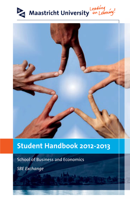 Student Handbook 2012-2013