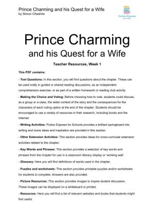 Prince Charming and His Quest for a Wife by Simon Cheshire