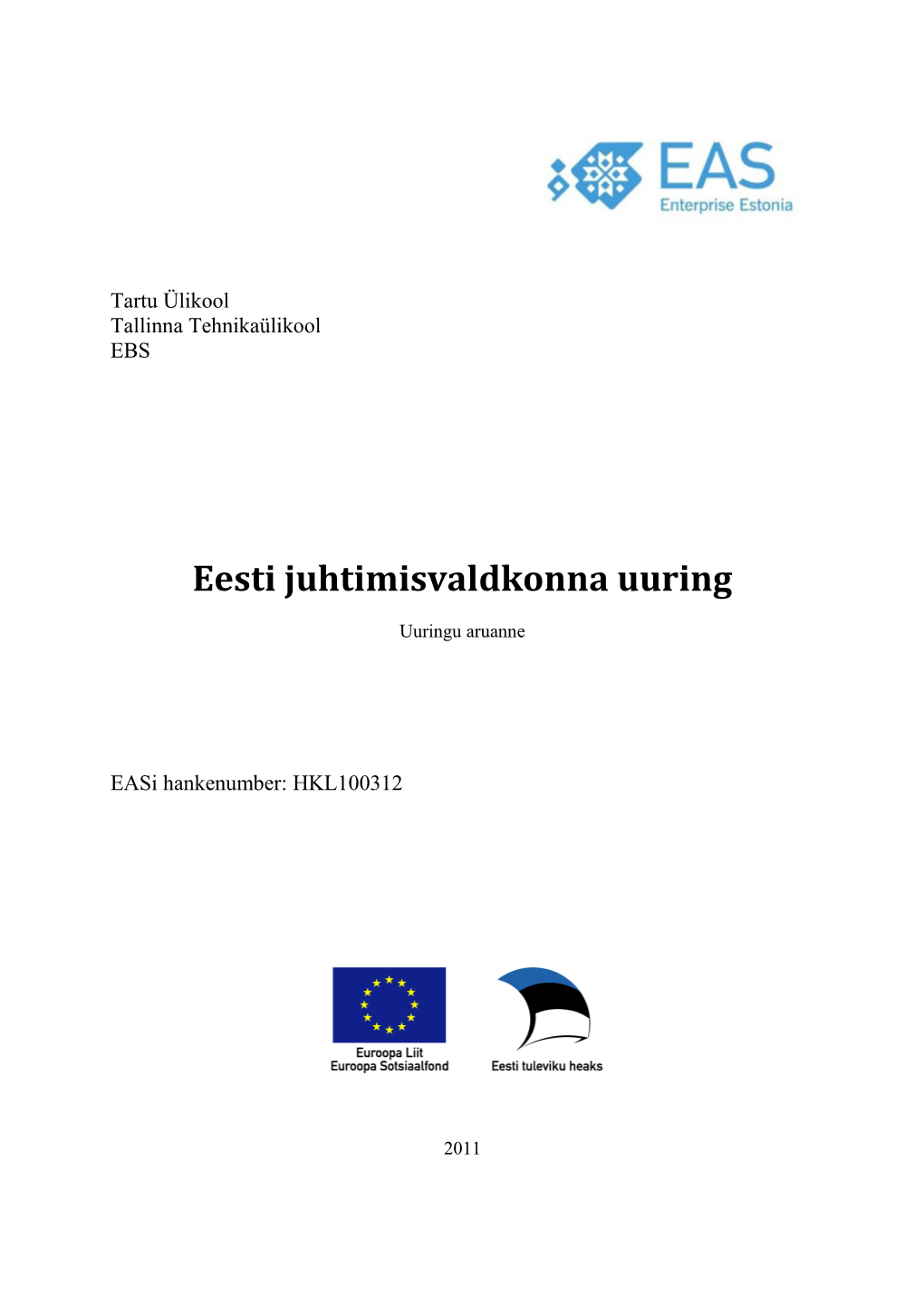 Eesti Juhtimisvaldkonna Uuring