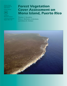 Forest Vegetation Cover Assessment on Mona Island, Puerto Rico