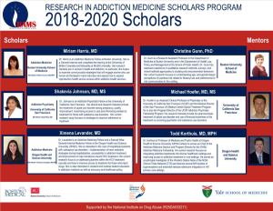 Cohort 7 RAM Scholars (2018-20)