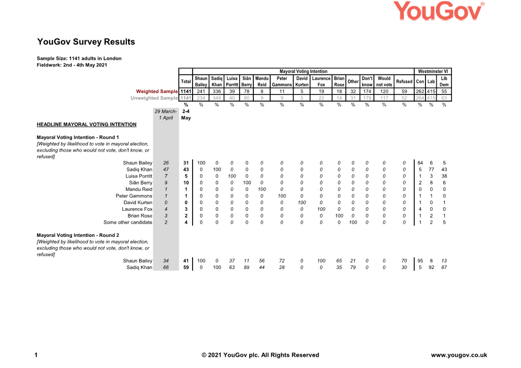 Survey Report