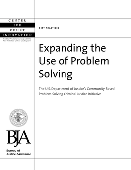Expanding the Use of Problem Solving