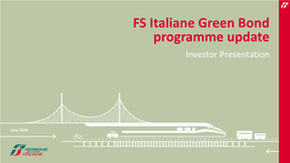 FS Green Bond Programme Investor Presentation