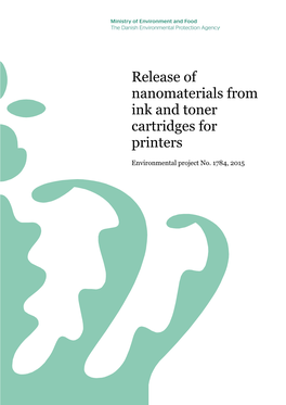 Release of Nanomaterials from Ink and Toner Cartridges for Printers