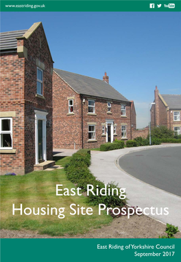 East Riding Housing Site Prospectus